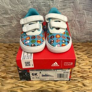 Toddler Superhero Marvel Adidas Size 6